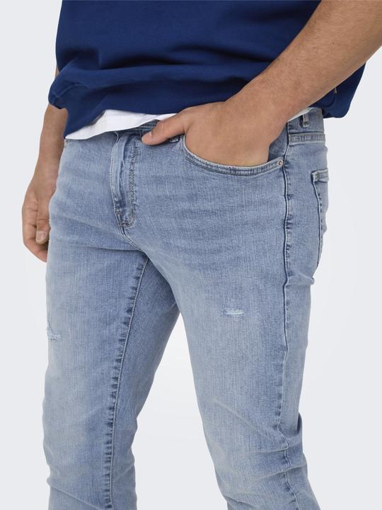 Produktbild Only & Sons ONSLOOM Niedrige Taille Slim Fit Jeans Slim Fit Jeans (W32/L32)