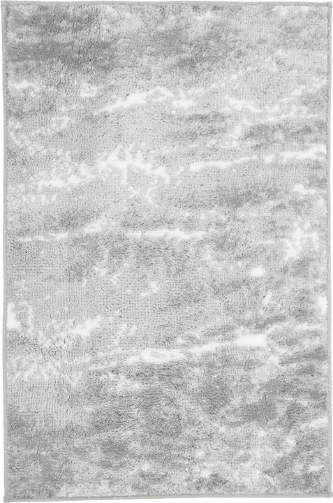 Image du produit Kleine Wolke Tapis de bain Nevoa 60 x 90 cm, gris/blanc (60 x 90 cm)