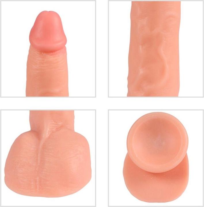 Produktbild Shequ - Beast Vibrierender Dildo Mit Fernbedienung 24,5 cm