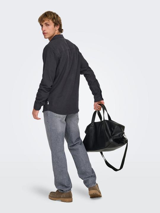 Actual product image Only & Sons Plain long sleeve shirt (XS)