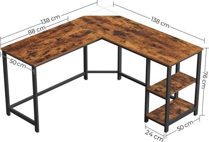 Image du produit Vasagle Corner (138 x 138 x 76 cm)