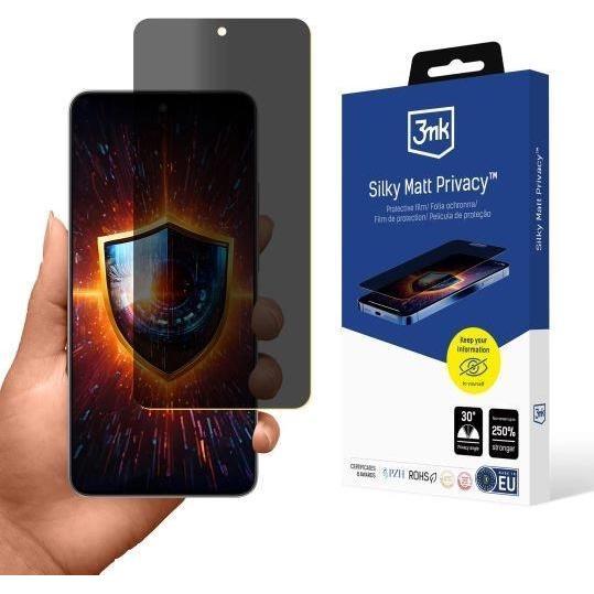 3MK ochranná folie Silky Matt Privacy pro OnePlus Nord CE5 (OnePlus Nord CE 5G), Pellicola protettiva smartphone, Trasparente