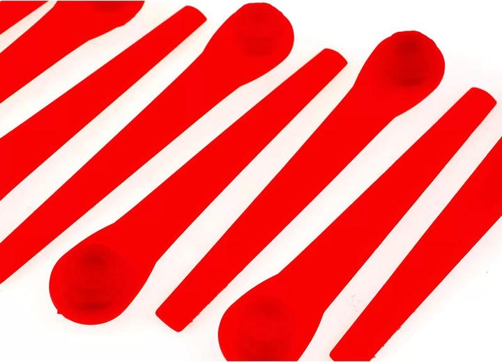 Actual product image AccuCell 20x Ersatz-Messer für Rasentrimmer Gardena EasyCut Li-18/23 (9823-20)/Comfor-Cut Li-18/23 R (9825-20 (Lawn mower blades + replacement blades garden machinery)