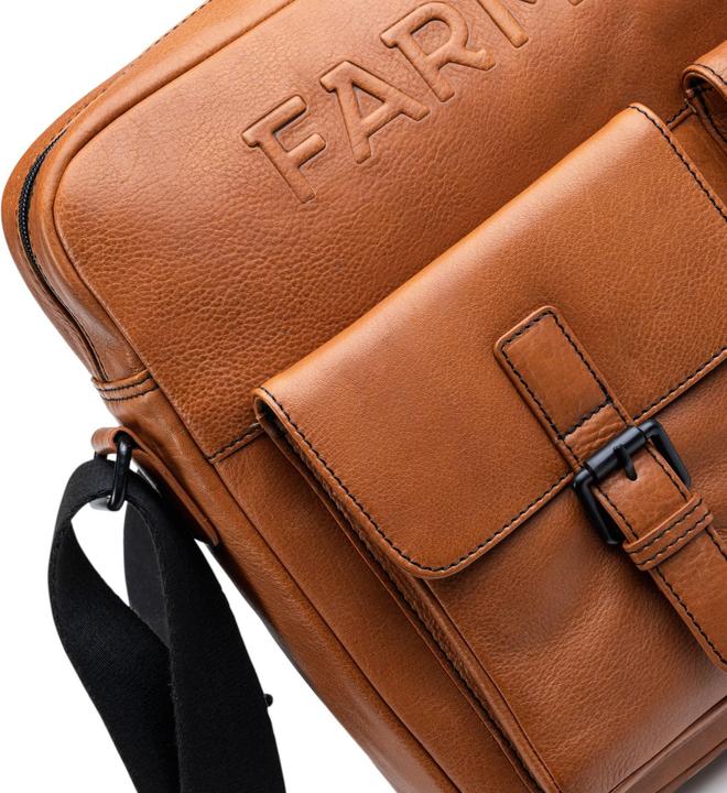 Produktbild Farmhood Memphis Aktentaschen Messenger Leder 38 cm Laptopfach