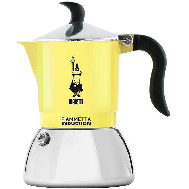 Bialetti Fiammetta Ind 2tz, Espressokocher, Gelb