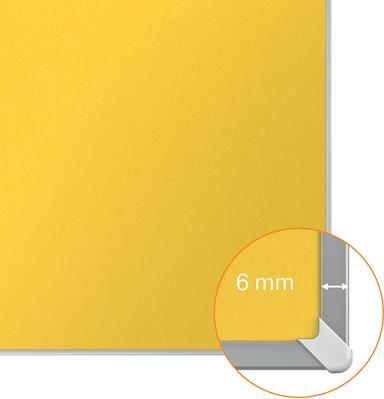 Actual product image Nobo Felt board Impression Pro 1915432 yellow, 87x155cm (Bulletin board, 87 x 155 cm)