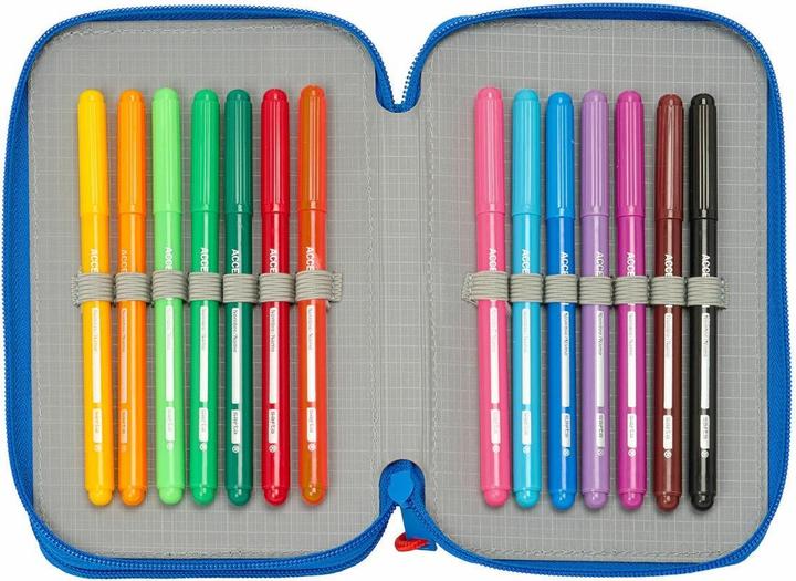 Produktbild Paw Patrol The Doppel-Federtasche Cool Blau Rot 12.5 X 19.5 X 4 Cm 29 Stücke