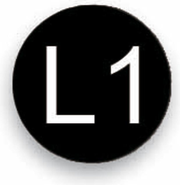 Cimco Marcatura del conduttore L 1 nero 182620