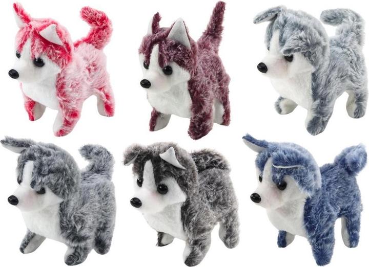 Image du produit Lean Toys Husky läuft mit MIX-Sound (18 cm)