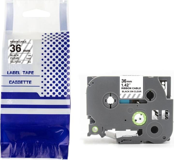 Schwarz, Transparent