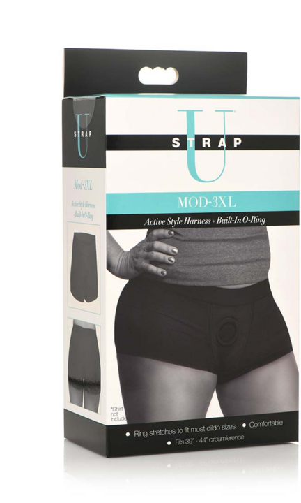 Actual product image XR Brands Mod 3XL Active Style Harness + Built-In O-Ring