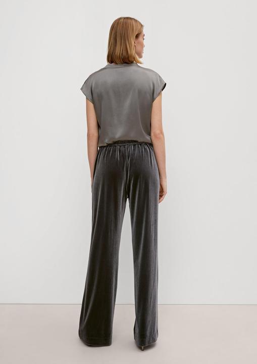 Produktbild Comma Hose Regular: Hose aus Samt (34)