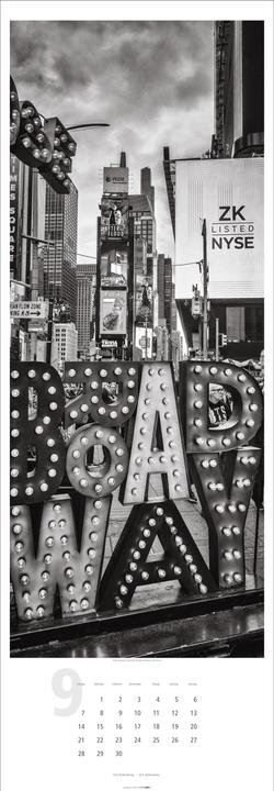 Produktbild New York XXL Kalender 2026 (34 x 98 cm, Deutsch)