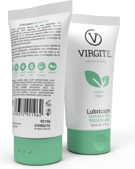 Image du produit Virgite Organisches Schmiermittel Auf Wasserbasis 50 ml (50 ml)