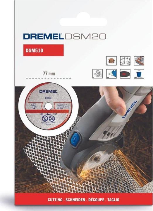 Productafbeelding Dremel DSM20 snijschijf voor metaal en kunststof