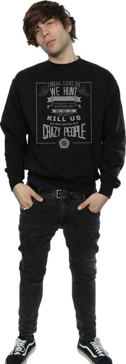 Produktbild Supernatural Crazy People Sweatshirt (XL)