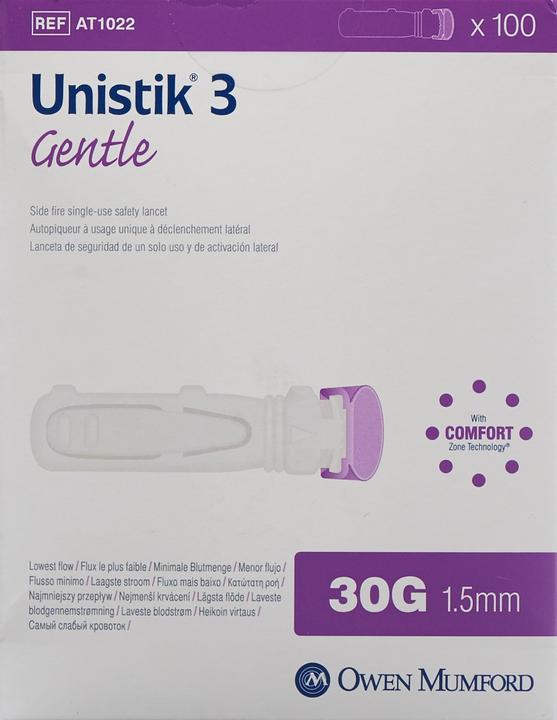 Image du produit Owen Mumford lancettes de sécurité Gentle (Lancette)