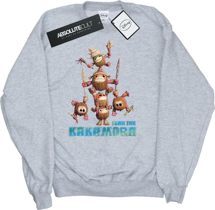 Actual product image Disney Mens Moana Fear The Kakamora Sweatshirt (M)