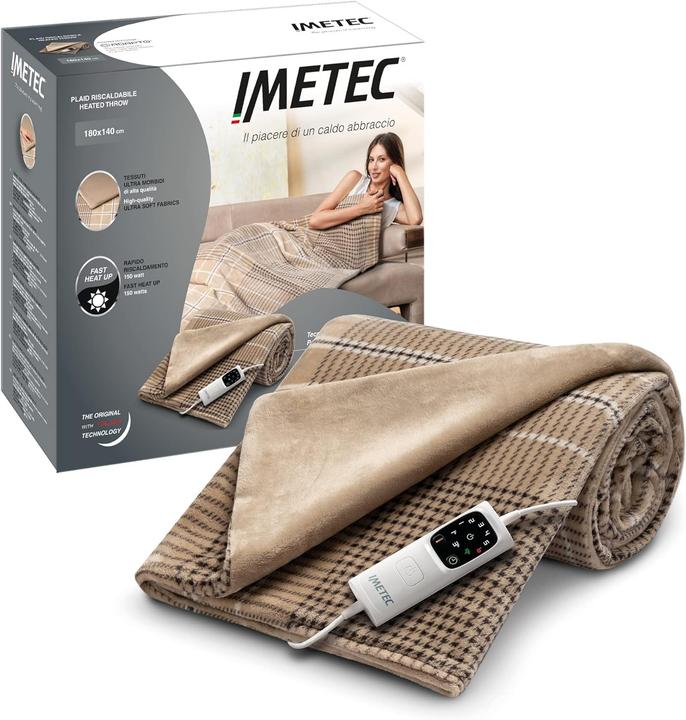Produktbild Imetec Adapto Élégance Beheiztes Plaid 180x140 cm (180 x 140 cm)