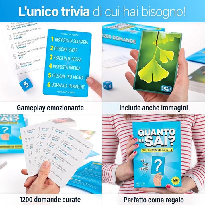 Immagine prodotto The World Game Quanto ne sai? - Quiz con Domande su tutto