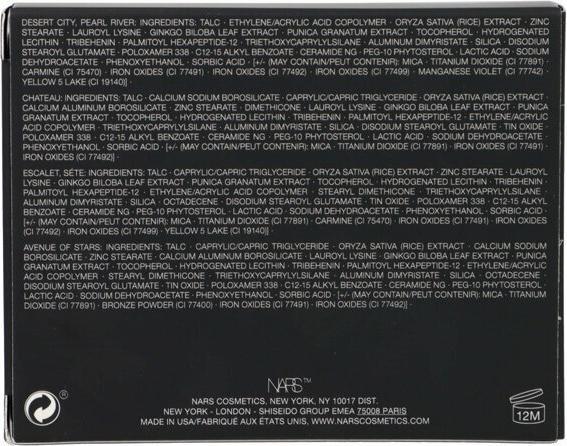 Produktbild NARS Cosmetics Voyageur Eyeshadow Palette (Copper)