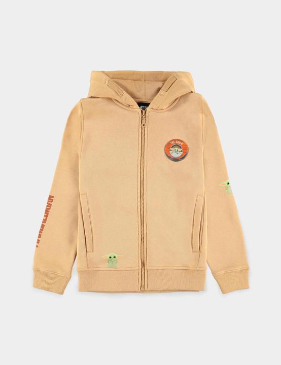 Produktbild The Mandalorian The Child Girls Zipped Hoodie (158, 164)
