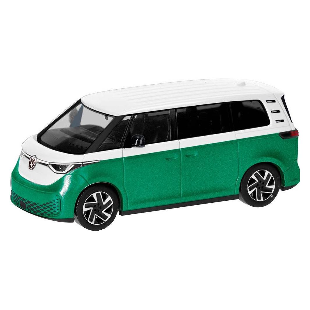 Herpa 431132 H0 Pkw Modell Volkswagen Id. Buzz Zweifarbig, Candy Weiss/Bay Leaf G
