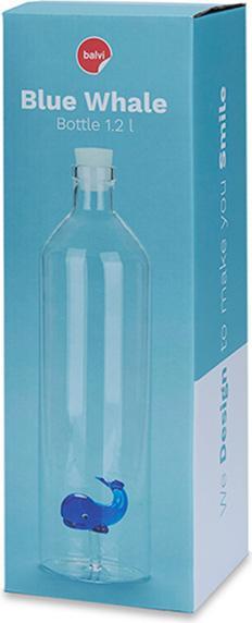 Produktbild Balvi Glasflasche BLUE WHALE (1.20 l)