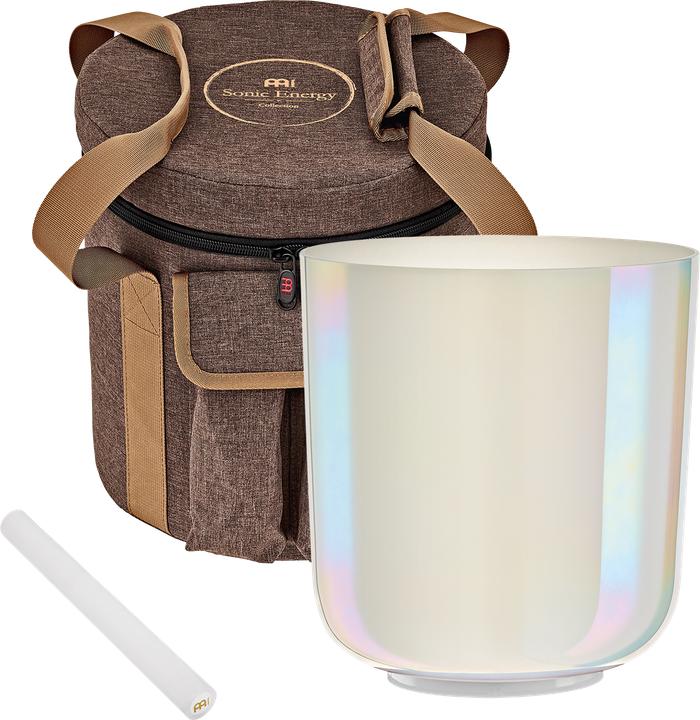 Actual product image Meinl Essence Crystal Singing Bowl 7" - B3 - Creamy (Percussion)