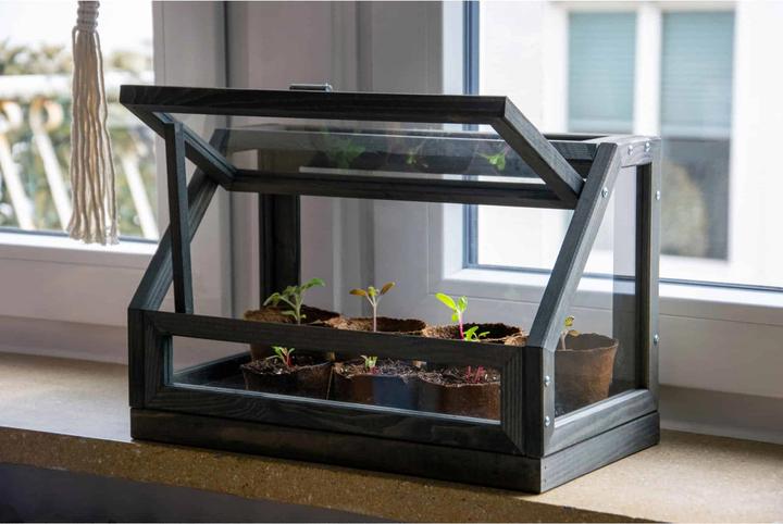 Produktbild Dobar Mini-Gewächshaus mit Töpfen