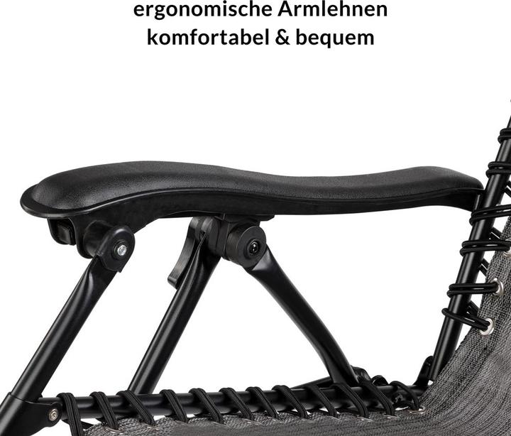 Actual product image Casaria Deckchair (165 cm)