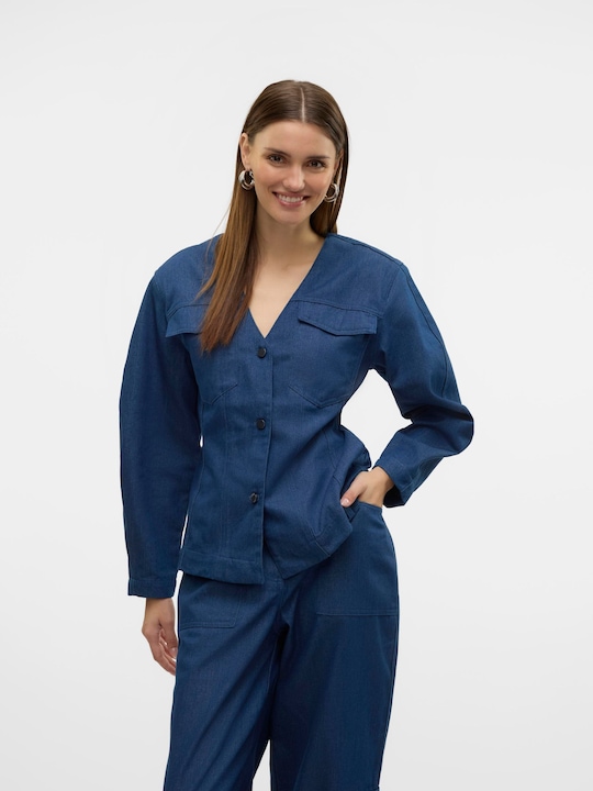 Actual product image Vero Moda VMCARLA Hemd Hemdjacke (XS)