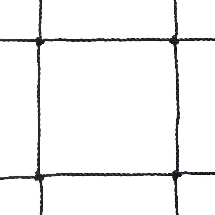 Sporti Filet für Volleyballtraining 9,50x1m PE mit 2mm Kabel einfache Maschen 100 Schnur