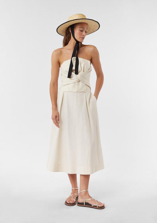Produktbild Comma Bluse Festives Corsagen-Top mit Smok-Detail | x Füsun Lindner (44)