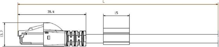 Produktbild Weidmüller Patchkabel (S/FTP, CAT6a, 5 m)