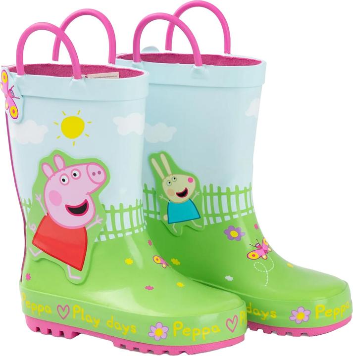 Actual product image Peppa Pig Childrens/Kids Play Days Handle Wellington Boots (22)