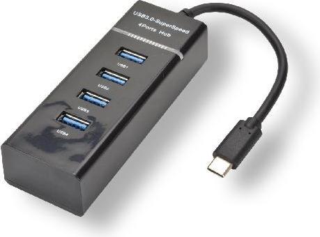 Produktbild MCL HUB USB 3.0 TYPE C USB 3.0 (USB-C, 4 Ports)