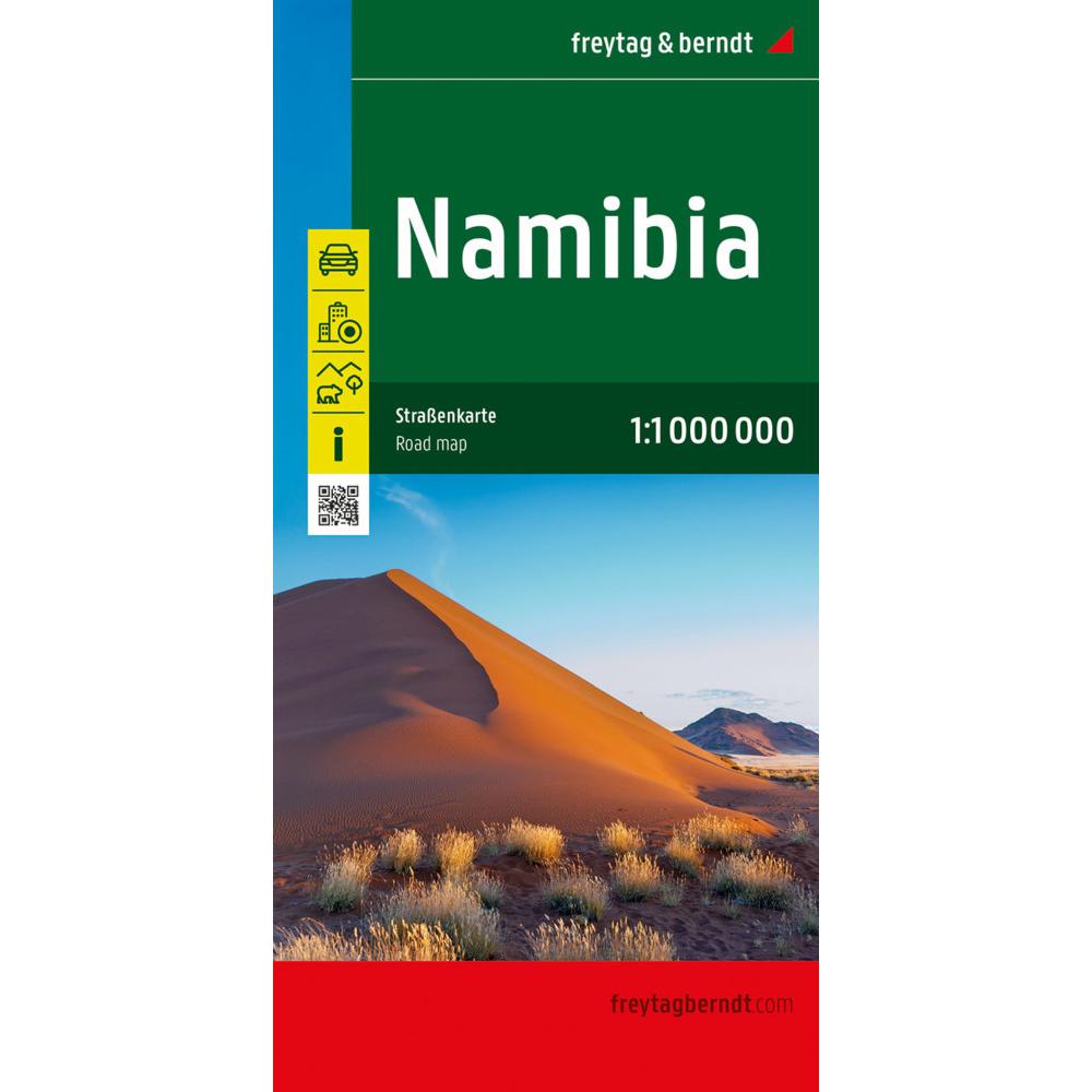 Namibia, Strassenkarte 1:1.000.000, freytag & berndt, Landkarte