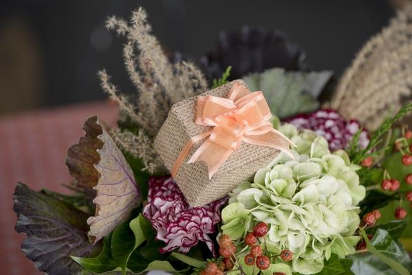 Produktbild Santex Noeud automatique Organza Chocolat 1.6cm (5 Stück)