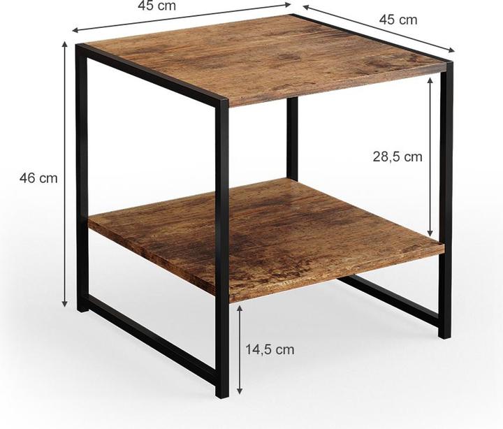 Produktbild Vicco Fyrk (45 x 45 x 46 cm)