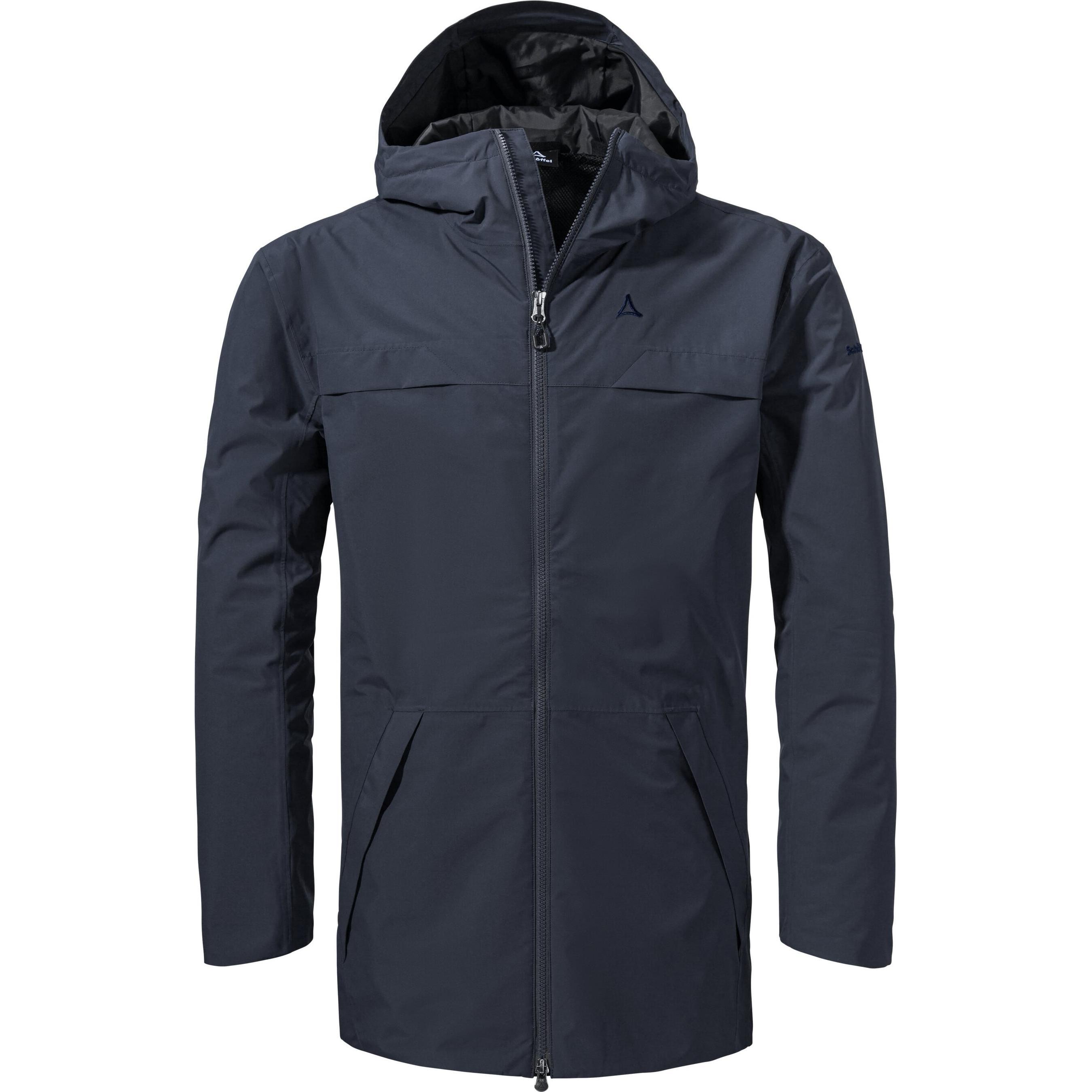 Schöffel, Herren, Jacke, Parka Style Bohorok MNS (50), Blau, 50