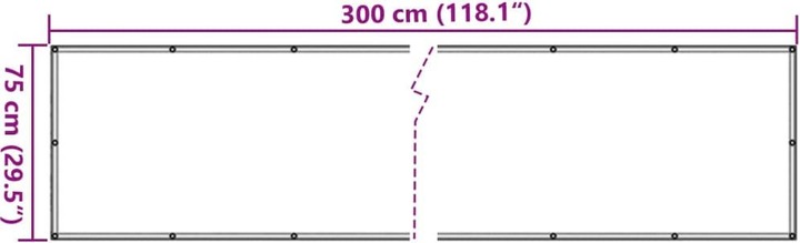 Actual product image VidaXL Harv (75 cm)