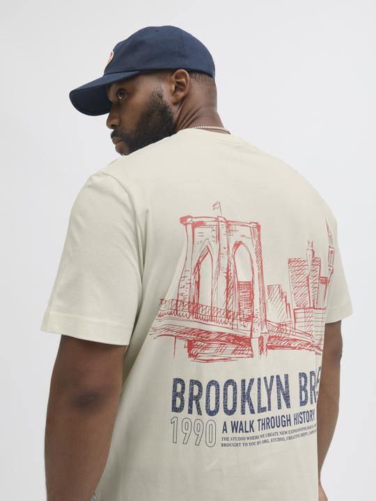 Actual product image Jack & Jones Plus Size T-shirt T-shirt (5XL)