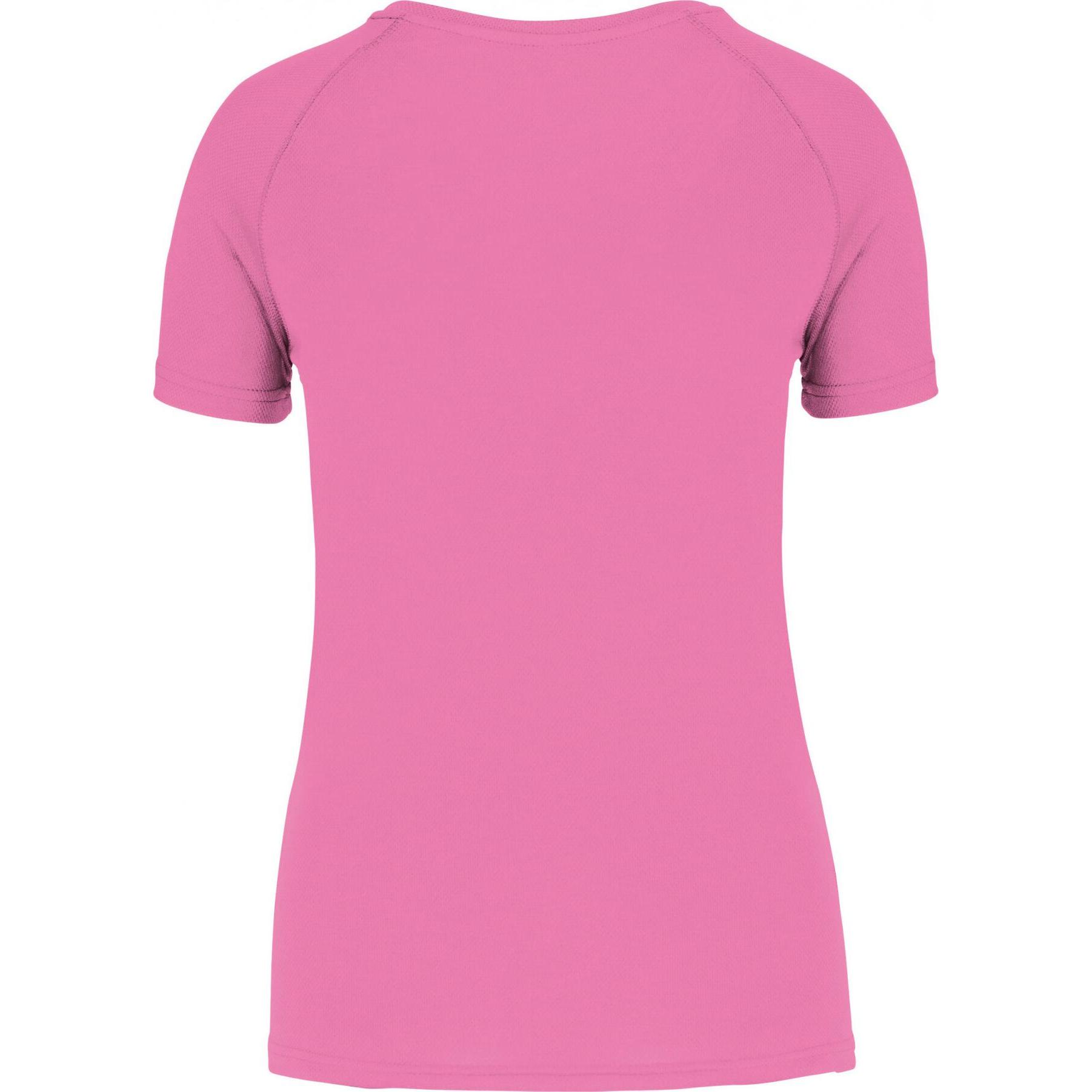 Proact, Damen, Sportshirt, Recyceltes Rundhals-Trikot, Damen (L), Rosa, L