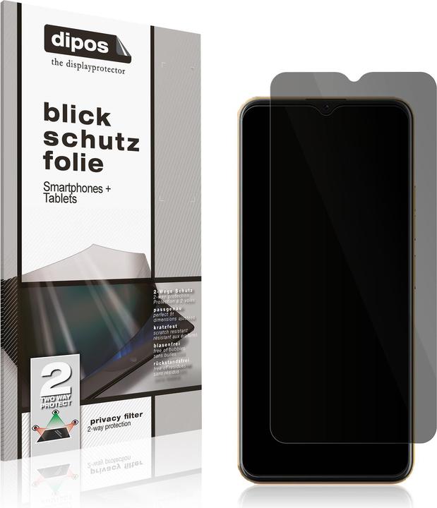 Actual product image Dipos Screen Protector 2-Way Anti-Shock (1 Piece, Coolpad Cool 20 Pro)