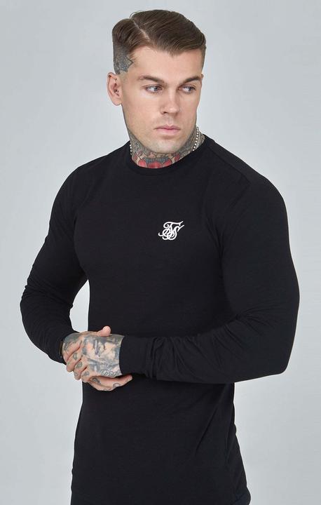Actual product image Siksilk T-shirts Essentials Long Sleeve T-Shirt (M)