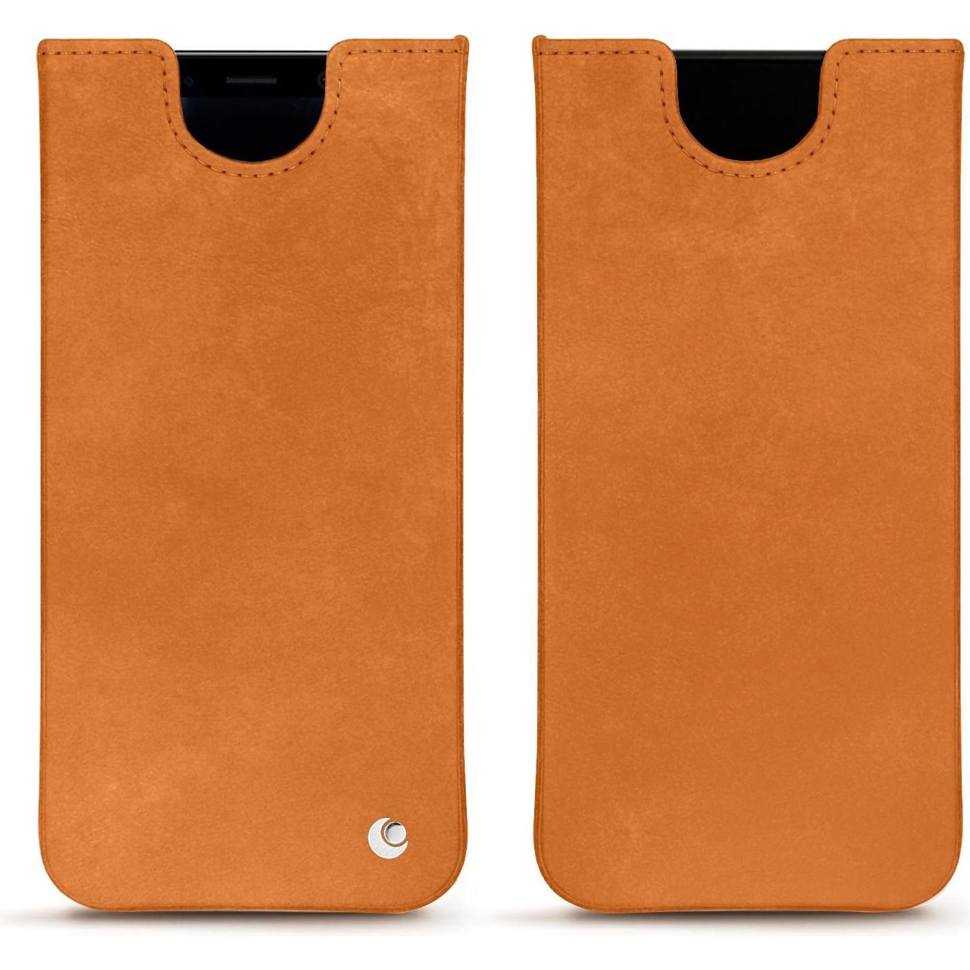 Thumbnail - Noreve Lederschutzhülle (Samsung Galaxy S8), Smartphone Hülle, Orange