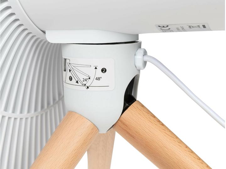 Produktbild Furber Bodenventilator Vayu-Terra Weiss (58 dB)