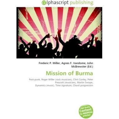 Mission of Burma, Fachbücher von Agnes F. Vandome, Frederic P. Miller, John McBrewster