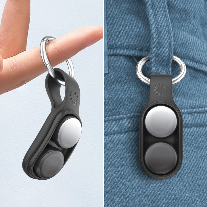 Immagine prodotto PopSockets PopPuck Starter Pack Nero Flip